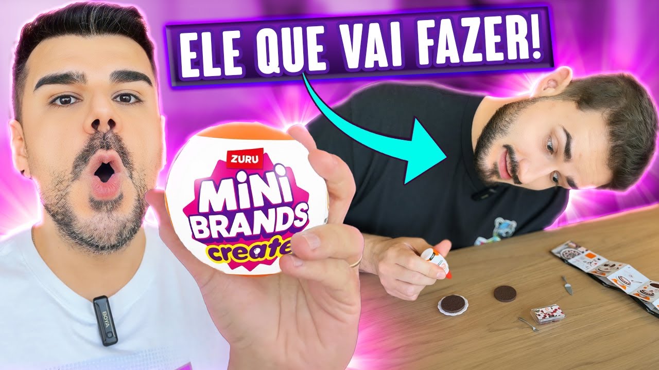 ABRINDO MAIS UMA BOLOTA SURPRESA DO MASTERCHEF! MNI BRANDS CREATE! - Titi Fabri