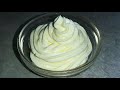 Whipped cream frosting  how to make whipped cream icing  only 3 ingredients whipped cream frosting