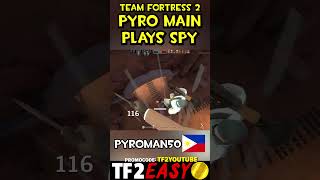 (TF2) Pyro Main tries Spy #tf2 #tf2easy #tf2shorts