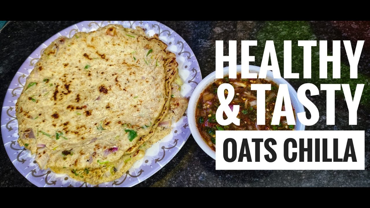 ओट्स के चिल्ले | Oats Chilla Recipe | Oats Pancake | Healthy Breakfast Recipe