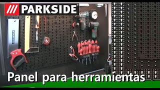 Panel para herramientas parkside para colgar en la pared tablero etc