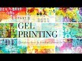 Gel Printing Album PART 2, COULD THIS BE A GIVEAWAY!!!