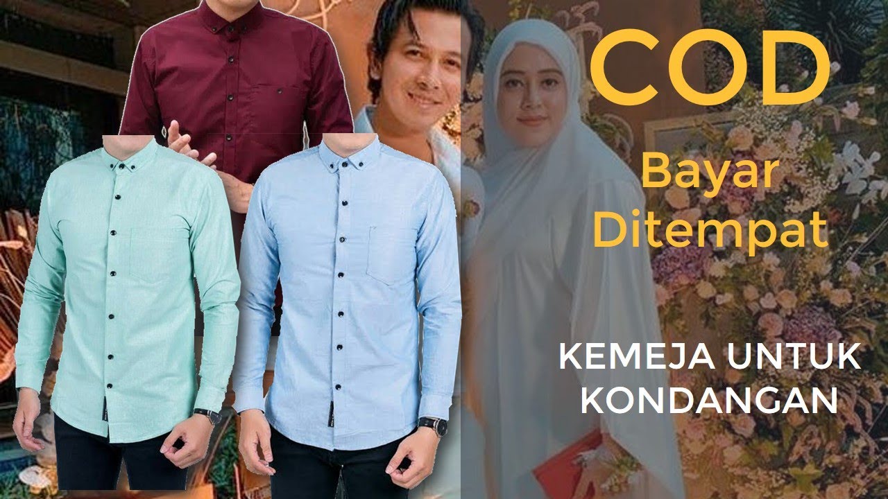 Kemeja Pria Yang Cocok Untuk KONDANGAN Terbaru dan Berkualitas