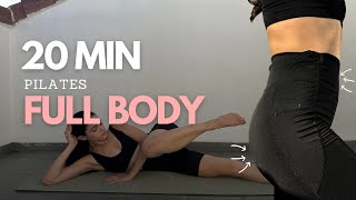 20 MIN Pilates Full Body | Tonifica y Moldea Tu Figura en Casa