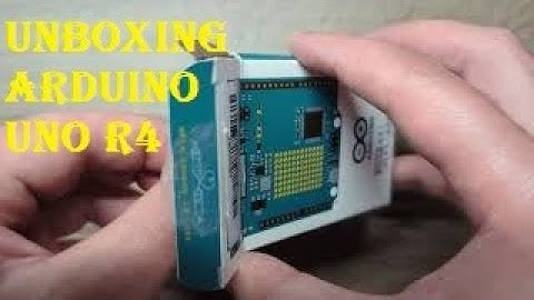 Arduino UNO R4 Unboxing #arduino