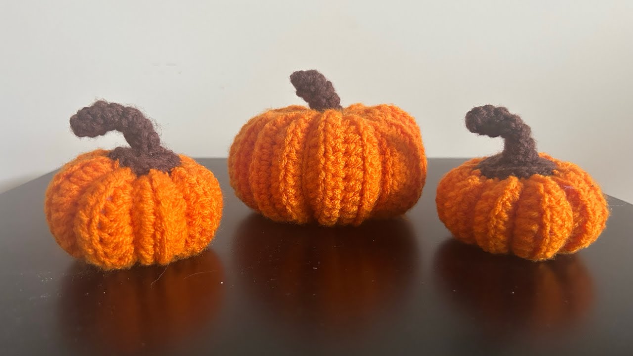 🎃 Easy Crochet Pumpkin Tutorial | Perfect for Fall Decor! 🍂 🍁🇨🇦
