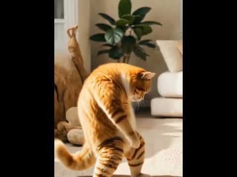 막차탄 뮤직댄스 챌린지 #황금비율돼냥이 #고양이댄스 #영혼털린냥 #ai영상편집 #온나
