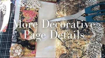Making Pretty Page Layouts in Junk Journal