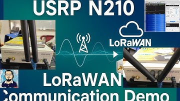 Live Demo: LoRaWAN Transceiver System using Software Defined Radio (SDR) USRP N210 and RTL-SDR GQRX