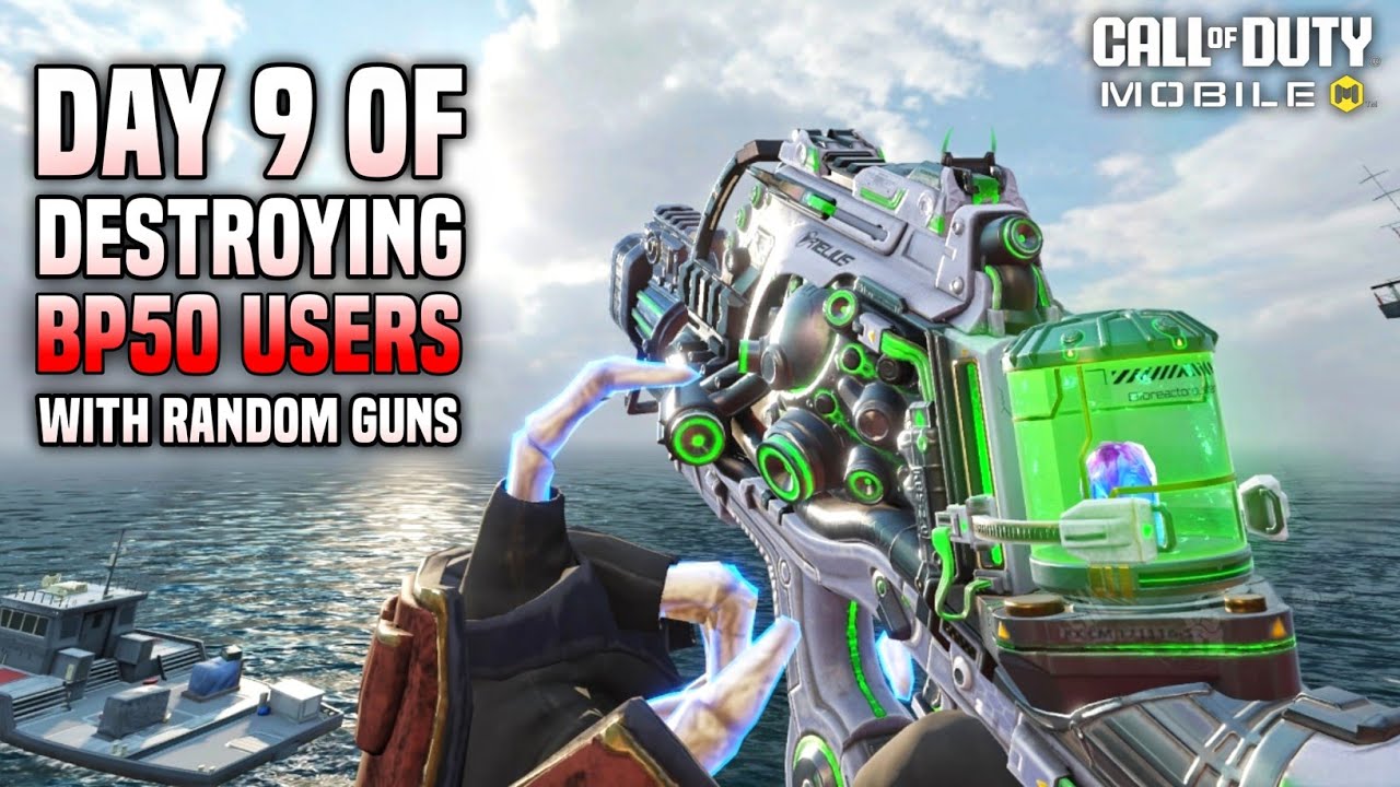 Day 9 of destroying BP50 noobs with random weapons - CBR4