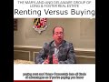 Renting VS Buying