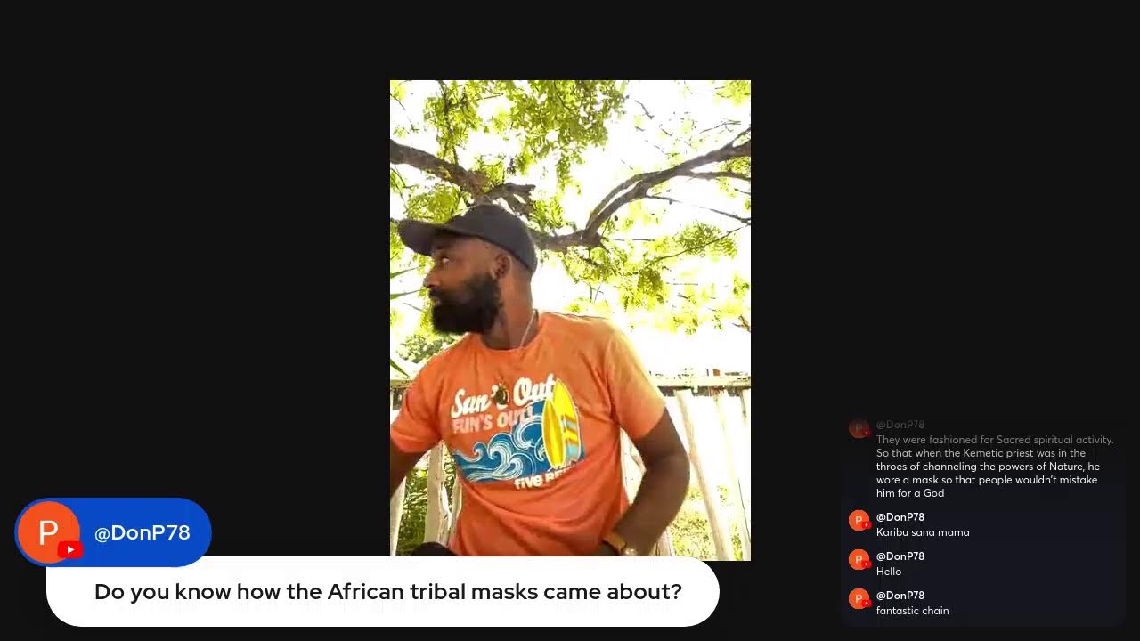 Greetings family talking about I Show Speed African Tour