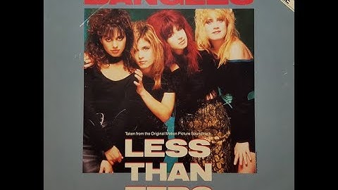 HAZY SHADE OF WINTER (FROM LESS THAN ZERO)(REMIX)(BANGLES) 7" VINYL 1987