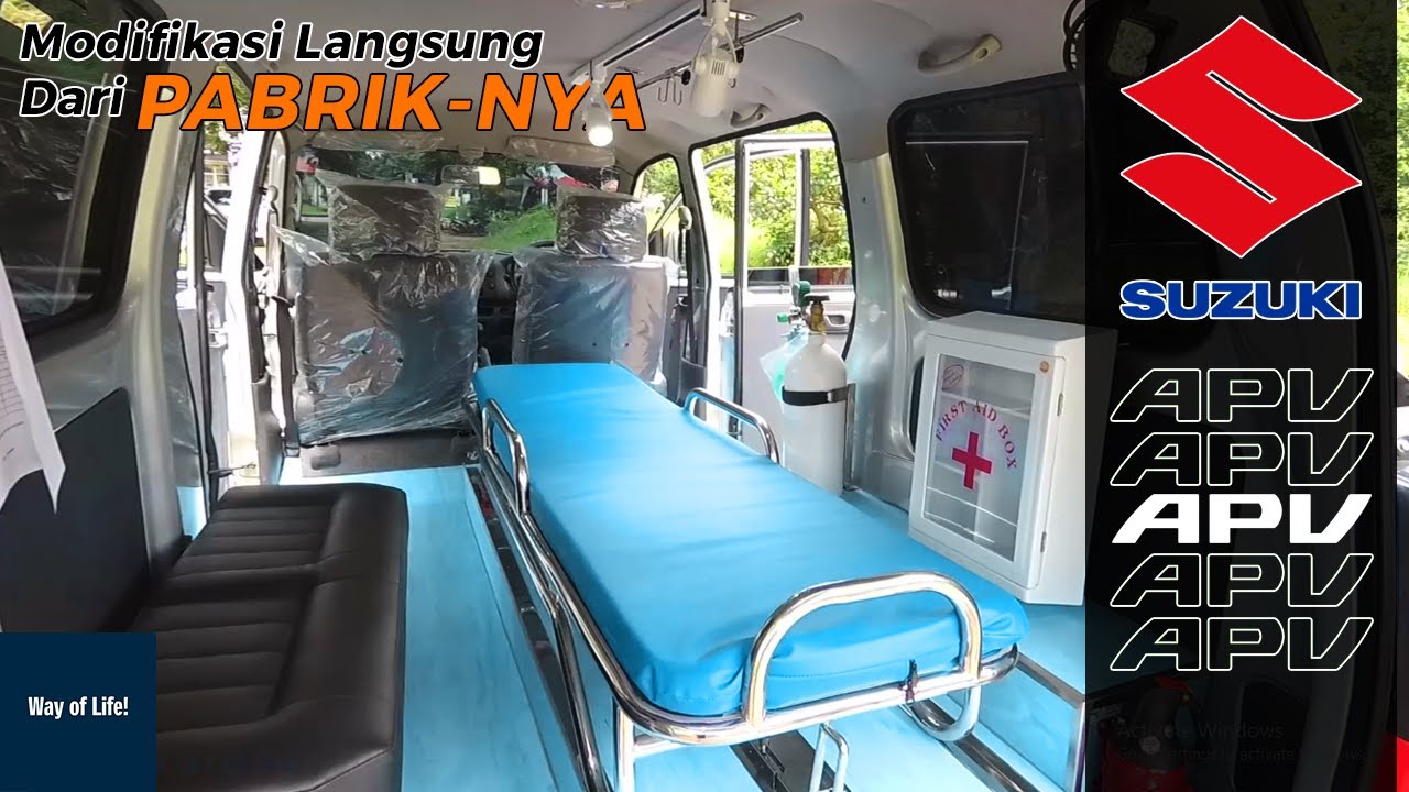 Pesanan Langsung Dari Suzuki ‼️ | Modifikasi Ambulans/Ambulance APV  💯