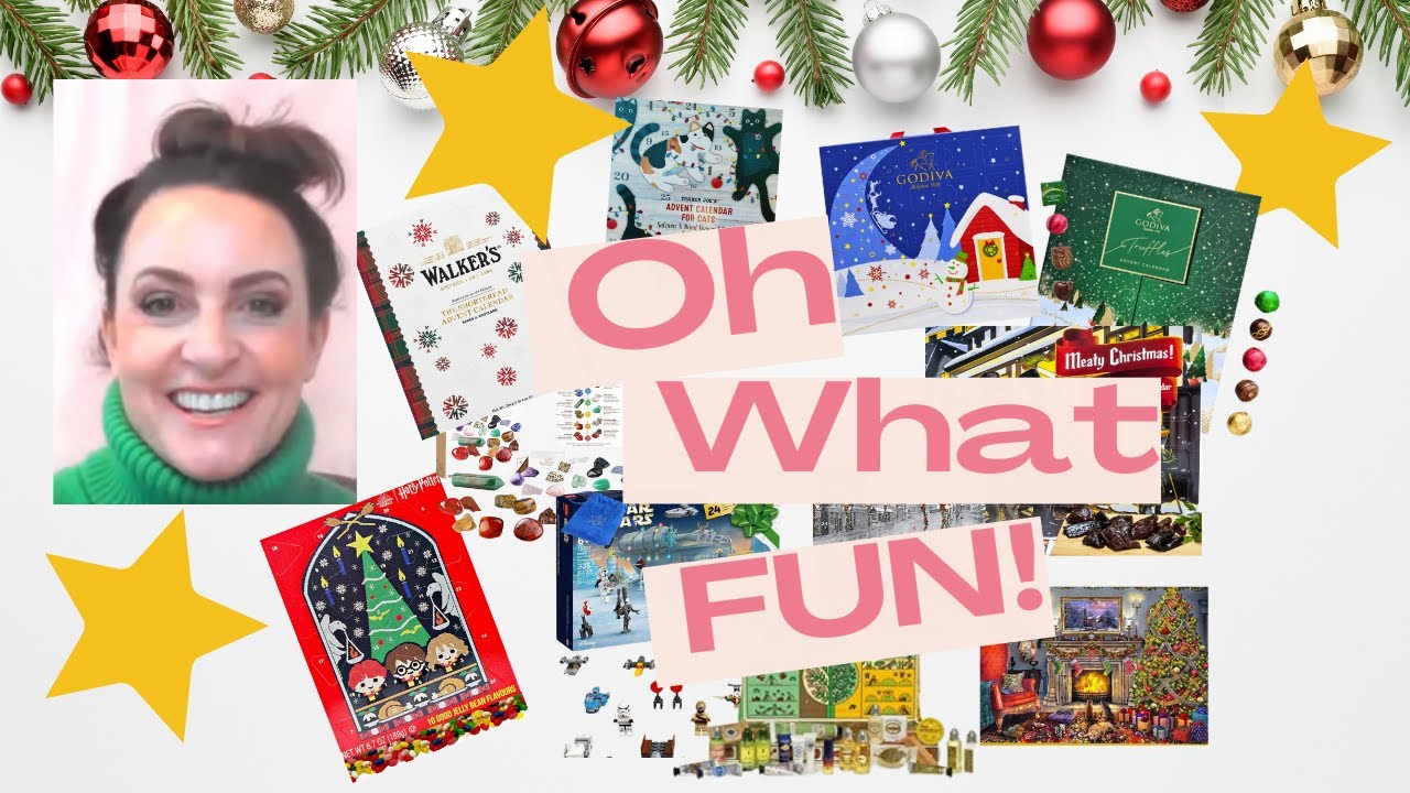 20 UNIQUE ADVENT CALENDARS FROM AMAZON