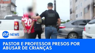 Video pastor-e-professor-sao-presos-por-suspeita-de-abuso-sexual-de-criancas-sbt-newsna-tv-17-05-24