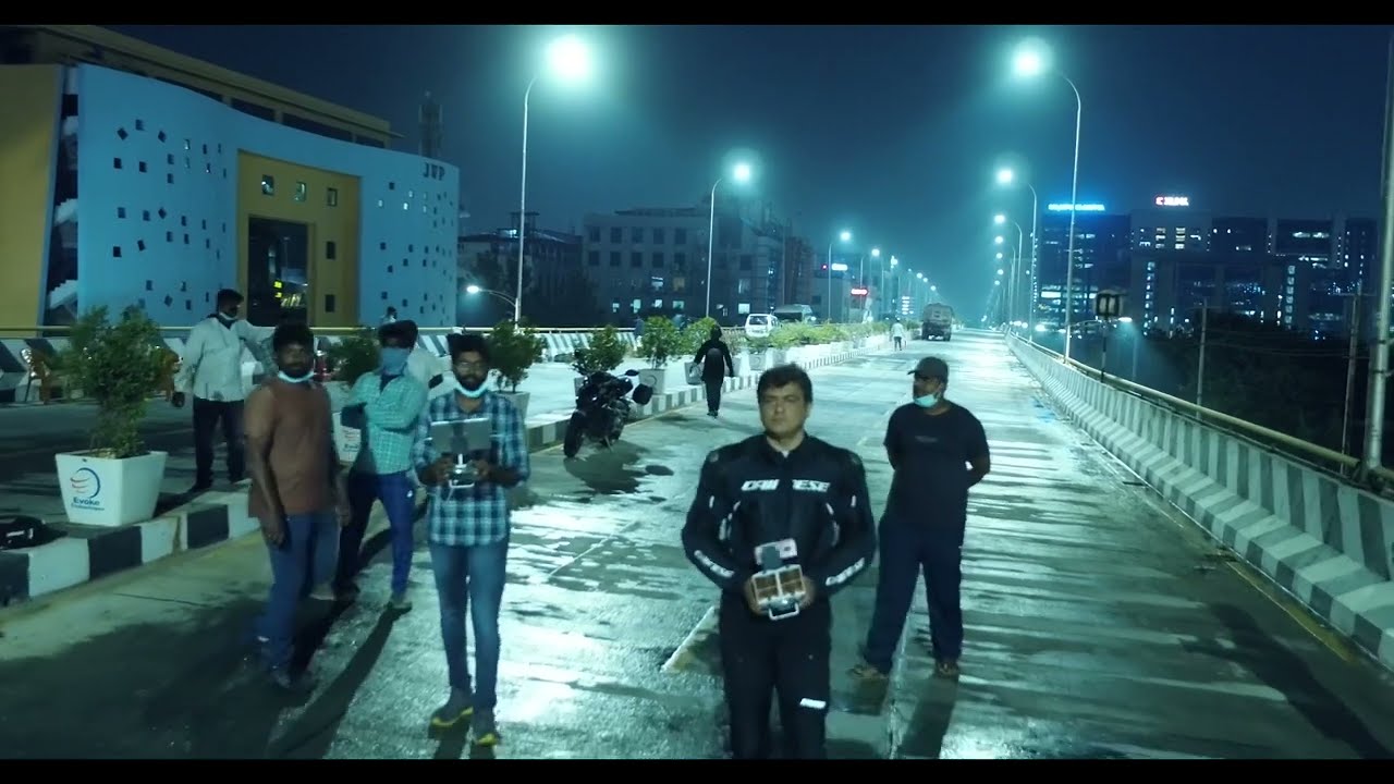 Ajith Kumar Flying Drone with Deepak in Valimai