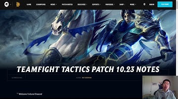TFT 10.23 Patch Rundown!