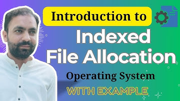 Lec-72: Indexed allocation method | Operating System