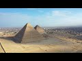The Three Pyramids Giza in Egypt by drone dji MAvic pro تصوير جوي بالجيزة الاهرامات