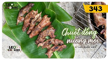 Cách làm CHUỘT ĐỒNG NƯỚNG MỌI 🐭 đặc sản 