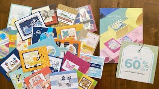 75+ Stampin' Up! Last Chance Favorites Project Showcase | 4/4/24 Thursday Night Stamp Therapy