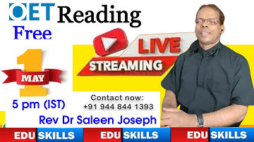 Edu Skills: OET Reading: OET made easy: Reading Strategies & Tips