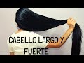 Agrega estos ingredientes a tu SHAMPOO y obtendrás un Cabello Largo, Fuerte y Detienes su caída