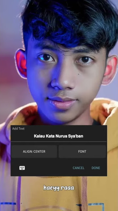 kalau kata Nurus Sya'ban || #shorts
