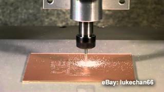 PCB engraved by Sable-2015 with SPD-ER11