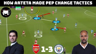 Tactical Analysis : Arsenal 1-3 Manchester City | A Good Performance Undone By Errors |