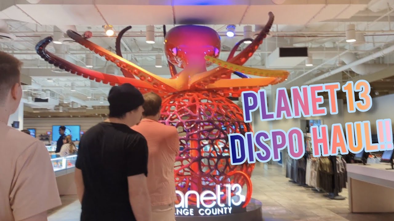 THE BIGGEST DISPENSARY IN CALIFORNIA!!! (PLANET 13)