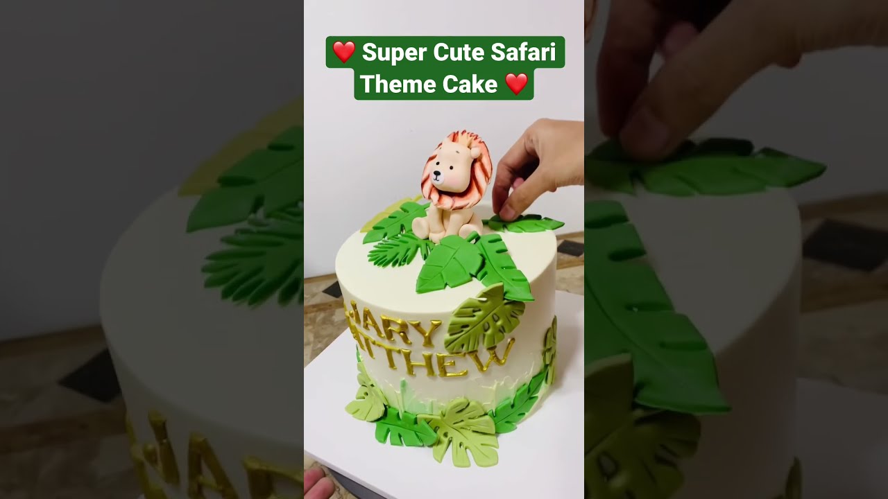 Cake tag: jungle safari cakes - CakesDecor