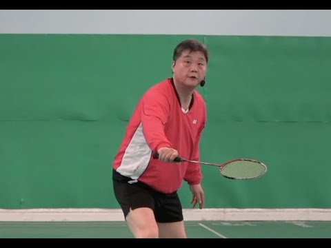 Badminton Hitting Action For Beginners-Backhand Tap Lift When Shuttlecock Is Spinning YouTube