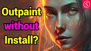 Painthua for Automatic 1111 - 100% Working Outpainting In Seconds!