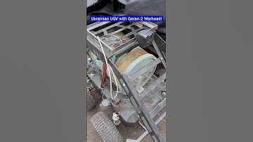 Ukrainian Ratel-S UGV Uses Geran-2 Drone Warhead!!