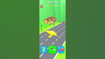 shape-shifting funny race gameplay on android level 159 #shorts