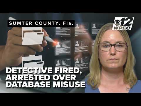 Florida detective fired, accused of searching husband's ex-wife in law enforcement databases