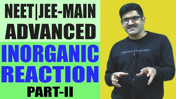 Inorganic Reaction Part-II for JEE Main/Advance/NEET