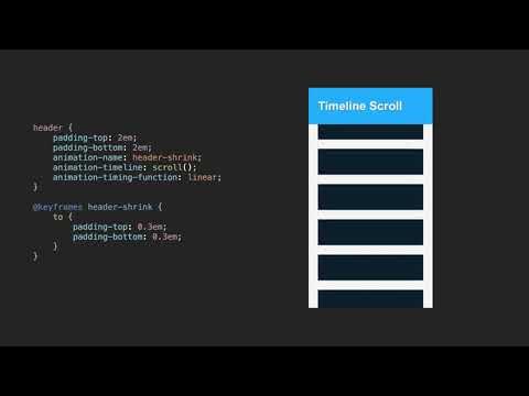 CSS animations. animation-timeline: scroll(); animation-range-end - YouTube