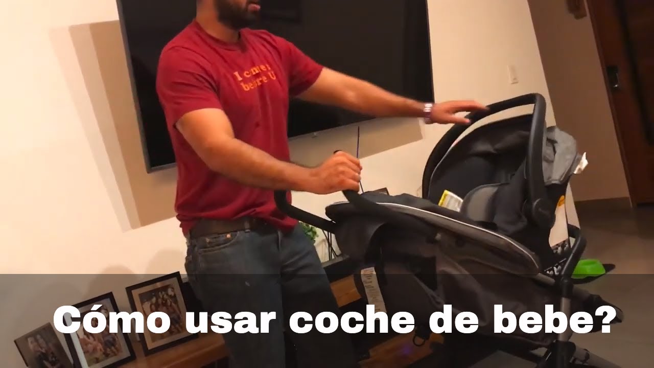 Como Usar El Coche De Bebe Marca Evenflo Complicado Un Poco Youtube