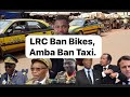 Lrc ban bikes amba ban taxi