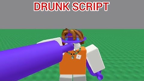 DRUNK SCRIPT played at Roblox FENCING game - script link on comments