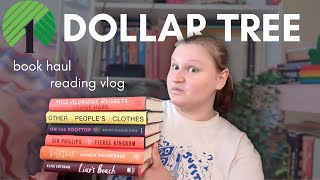 Dollar Tree Book Haul and Reading Vlog || inspired by @justmartine !!