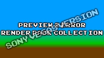 Preview 2 Error Render Pack Collection (SONY VEGAS VERSION)