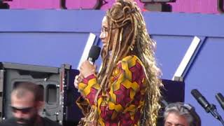 Iman advocates for funds for female owned businesses (complete Global Citizen Speech) 9-28-19