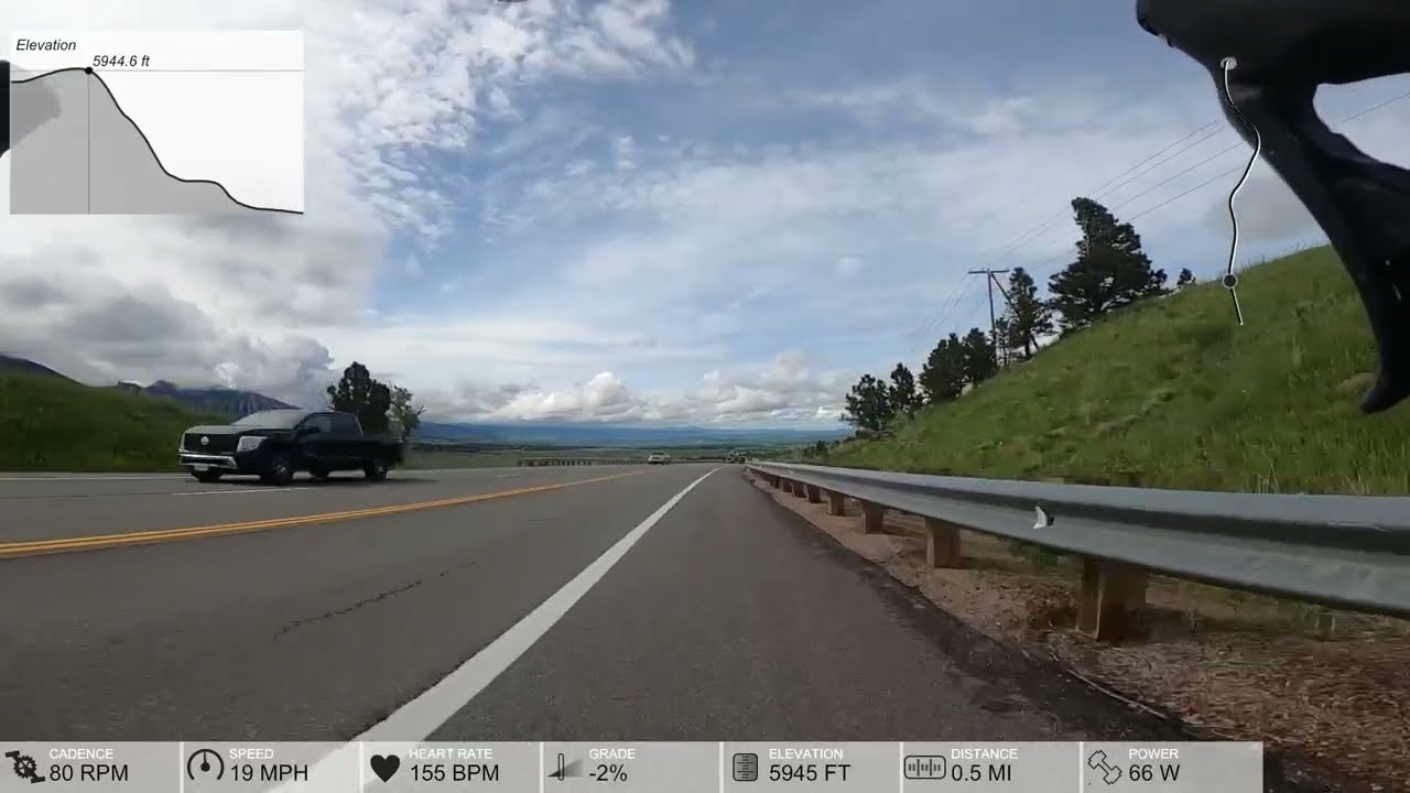 Colorado 93, Boulder Colorado, part of the Morgul-Bismark bicycle race course