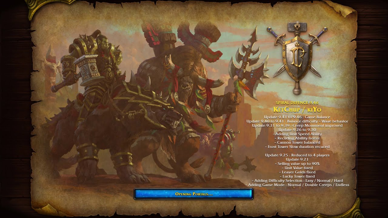 Spiral Defence 9.46 #1 2021 - Warcraft 3