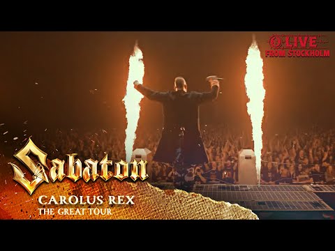 SABATON - Carolus Rex (Live - The Great Tour - Stockholm)