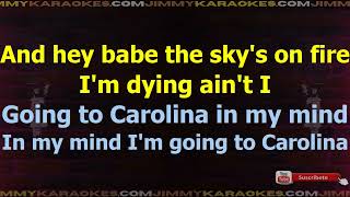 James Taylor   Carolina in my mind  Karaoke